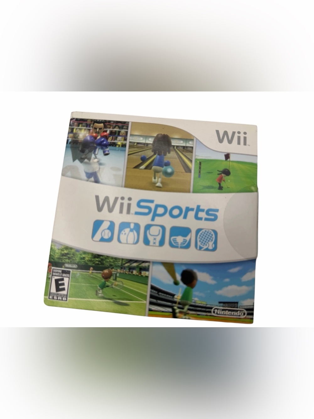 Nintendo Wii 2006 Sports Game In Cardboard Sleeve W/ Manual.